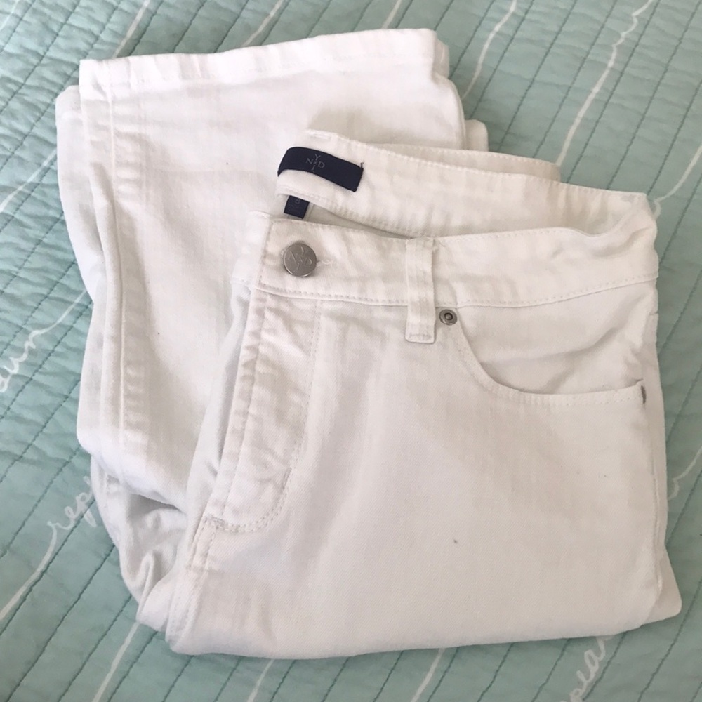 NYDJ white jeans